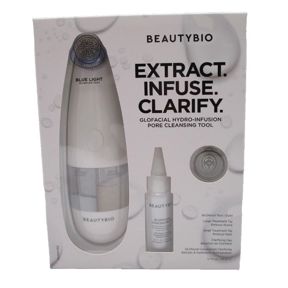 BeautyBio Extract Infuse Clarify Pore Cleansing Tool ~ 0.7 oz, New in Box - Picture 1 of 4